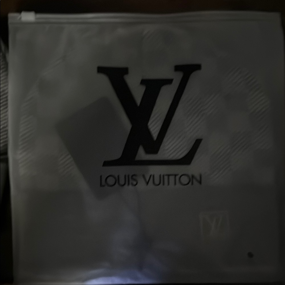 Louis Vuitton Gray Checkered Pouch